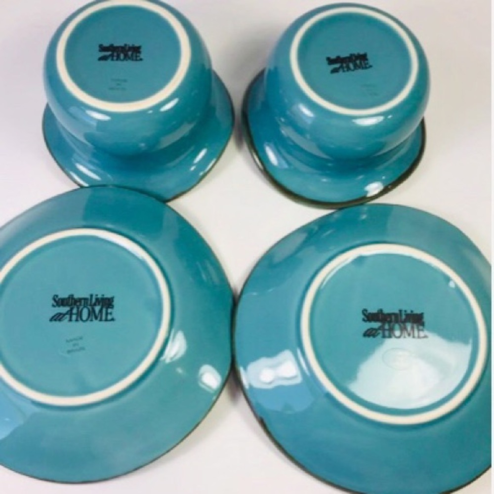 SLAH Set of 2 Toscana Collection Tidbits & Saucers EUC - Picture 5 of 6